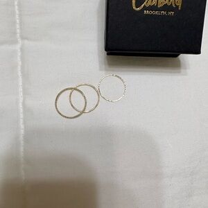 Catbird Gold Trio Set